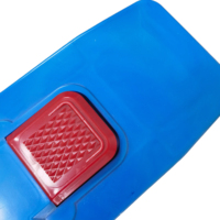 Cadre de vadrouille plat et anti-poussière pliable en plastique lourd avec manche télescopique en aluminium à tête de vadrouille en polyester durable