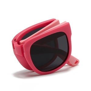 Lunettes de soleil tendance pour enfants, protection UV400, monture en TPEE légère, unisexe, protection solaire extérieure, type 3, monture intégrale - Product Image 4