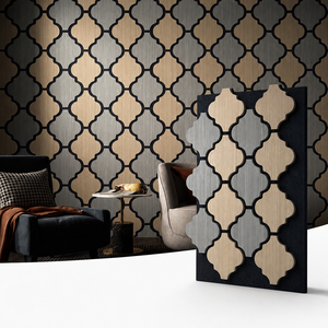 <span class=keywords><strong>Paneles</strong></span> Acústicos Autoadhesivos de MDF o HDF, <span class=keywords><strong>Paneles</strong></span> Insonorizantes <span class=keywords><strong>para</strong></span> Decoración de Salas de Reuniones de Oficina, Reducción de Ruido - Product Image 1