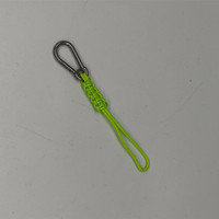 Outdoor Camping Rope Gewebtes Produkt Lanyard Anti-Lost Ring Kreatives geflochtenes Regenschirm seil