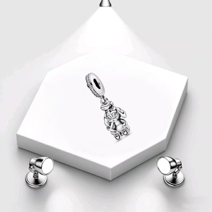 Nouveau Bracelet en Argent 925 de Haute Qualité 2025, Perles Ours et Cochonnettes pour Femme, Breloques <span class=keywords><strong>Disney</strong></span>, Bijoux Édition Limitée Stardew, Vente en Gros - Product Image 6