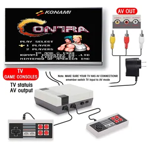 New Retro TV Game Console 8-bit Handheld TV Classic Built In 620 Home Video Mini Retro Game Console