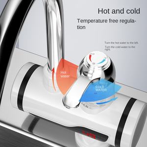 Robinet chauffant instantané domestique 2025, robinet électrique instantané à double usage pour cuisine et salle de bain, <span class=keywords><strong>chauffe</strong></span>-<span class=keywords><strong>eau</strong></span> électrique PTC - Product Image 3