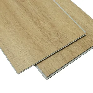 4mm 5mm PVC aspect bois plancher planche à emboîtement vinyle carreaux de sol SPC sol pour intérieur