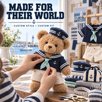 Vêtements pour jouets en peluche sur mesure, costumes pour poupées articulées, tenues pour figurines robotiques, personnalisation de vêtements pour poupées de toutes tailles et formes