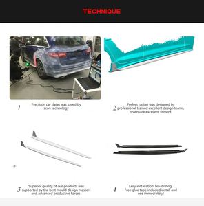 JC sportline ชุด S5ข้างรถยนต์สำหรับ <span class=keywords><strong>Audi</strong></span> S5 B9 <span class=keywords><strong>A5</strong></span> Sline <span class=keywords><strong>Sportback</strong></span> 4ประตู2020- <span class=keywords><strong>2023</strong></span> - Product Image 6