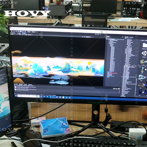 Hovy nhà máy R & D sản xuất tích hợp RGB lớn máy chiếu laser chất lượng đáng tin cậy cho lớn địa điểm chiếu - Product Image 1