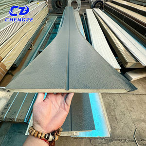 Maison structurelle isolée Panneau mural sandwich 16mm <span class=keywords><strong>Isolation</strong></span> Revêtement métallique Panneau mural pour maisons préfabriquées - Product Image 3