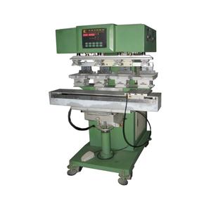 Nueva máquina tampográfica semiautomática de 4 colores con motor automático para impresión en plástico y olla arrocera, con grabado. - Product Image 1