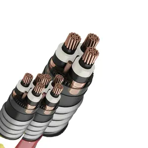 DIRECT BURIAL TECK 90 5000V XLPE Insulation 500MCM Copper conductor interlocked Armour PVC jacket power cable