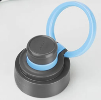 Vaso Mezclador de Proteínas para Gimnasio, Personalizado, Libre de BPA, de Plástico, Impermeable, Portátil, para Deportes al Aire Libre, con Asas de Cuerda