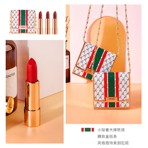 Cosmetici per il Trucco, Rossetto Personalizzato di Alta Qualità, Produttore di Borse in Pelle Opaca Neutra Stile <span class=keywords><strong>Vintage</strong></span>, Astuccio per Rossetto - Product Image 2