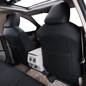 Coprisedili <span class=keywords><strong>Auto</strong></span> Personalizzati in Pelle Premium Beige <span class=keywords><strong>per</strong></span> Toyota Camry 2016, Set Completo 5 Posti, Direttamente dalla Fabbrica EKR - Product Image 5