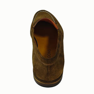<span class=keywords><strong>Mocasines</strong></span> Clásicos Color Borgoña para <span class=keywords><strong>Hombre</strong></span>, Estilo Retro Caqui, Transpirables, de Piel Auténtica, Sin Cordones, Casuales, Vintage, de Moda - Product Image 4