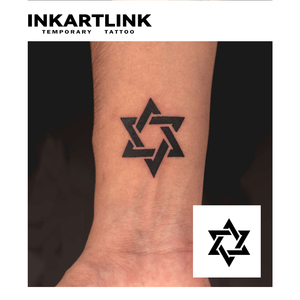 Wholesale <strong>Star</strong> Tatuajes Fake Tattoo 15Days Long Lasting Waterproof Natural Fruit Juice Body Art for Wrist Bulk Supply Sticker - Product Image 3