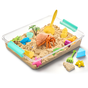 Caja de almacenamiento apilable transparente con tapa-Organizador de plástico a prueba de polvo <span class=keywords><strong>para</strong></span> <span class=keywords><strong>juguetes</strong></span> <span class=keywords><strong>Lego</strong></span>-Contenedor transparente <span class=keywords><strong>para</strong></span> ahorrar espacio - Product Image 4