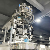 Crème cosmétique de haute qualité émulsifiant sous vide homogénéisation mélangeur Lotion à haut cisaillement mélangeur Mayonnaise