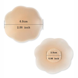 Nouveau Design Réutilisable Auto-Adhésif Chaud Invisible Sexy <span class=keywords><strong>Silicone</strong></span> Mamelon Couverture <span class=keywords><strong>Silicone</strong></span> Mamelon Pasties - Product Image 4