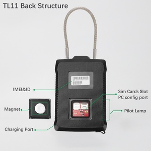Sello de Seguridad con Rastreo GPS Inalámbrico, Red 4G/3G/2G, Consulta de Ubicación en Tiempo Real, Alerta por <span class=keywords><strong>SMS</strong></span> para Gestión de Flotas - Product Image 4