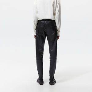 Outdoor Solid Color Leather Pants Hot Selling Genuine Leather Pants New Design Men Leather Pants - Product Image 3