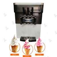 Machines de fabrication de crème glacée de table à 3 / 5 / 7 saveurs pour la maison