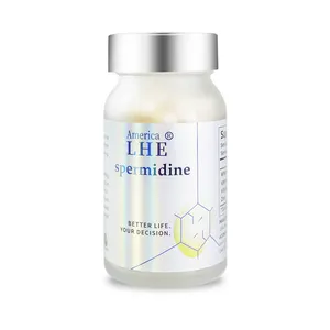 อาหารเสริม Spermidine สารสกัดจากเชื้อเชื้อเมล็ดข้าวสาลี Spermidine สําหรับสุขภาพเมมเบรนเซลล์เทโลเมอร์และการเสื่อมสภาพ