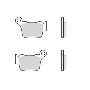 Master Gas EC 300 21-25 pastiglie dei freni posteriori GP nuova condizione - Product Image 1