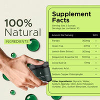 OEM 성인 내부 초본 탈취제 페이스트 (Chlorophyllin) 바디 냄새 제어 소화 건강 및 호흡 신선함