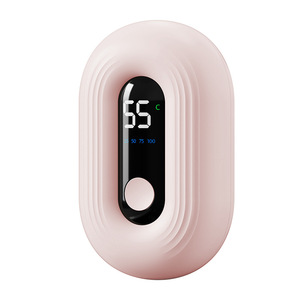 Calentador de manos recargable con pantalla digital USB, portátil, eléctrico, tamaño mediano, protección contra sobrecalentamiento - Product Image 3