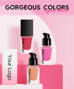 MLM Long Lasting Waterproof Cream Liquid <b>Blush</b>, No Brand Natural Moisturizing Cheek <b>Blush</b> Makeup Cosmetics Cream liquid <b>blush</b> - Product Image 5