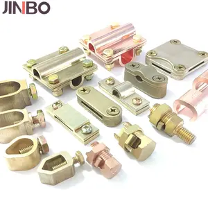 Brass Earth Connection Clamp Factory Wholesale Ground Rod System Conductor Clamps