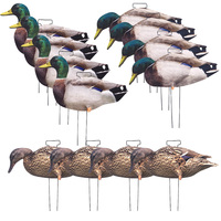 Silhouette de canard floqué anti-reflet pour la chasse, impression UV sur PP, gain de place