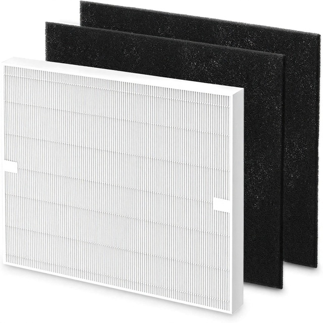 AP-1512HH Air Purifier Replacement Filter Set 1 HEPA 2 Carbon Pre-Filters Fiberglass Eco-Friendly Part #3304899 Residential Use