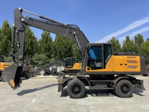 Escavadeira Rodas à Venda com 1.1cbm Balde Capacidade Ws21.5 Toneladas Escavadeira Rodas - Product Image 2