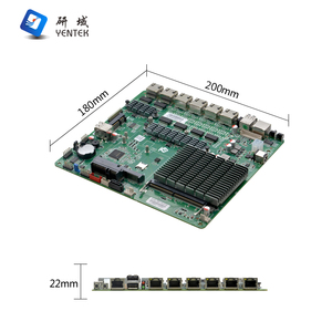 Nouvelle carte mère de pare-feu industriel Celeron J4125 DDR3 VGA intégrée GPIO COM 6 WGI226V Gigabit LAN Mini sans ventilateur - Product Image 2