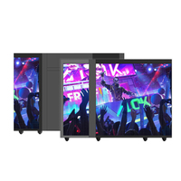 Cabina de DJ Portátil de Alta Calidad con Diseño Nuevo, Escritorio de DJ, Pantalla LED de Video, Disponible en Almacenes de EE. UU. y la UE