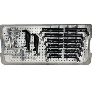 Ensemble d'instruments chirurgicaux orthopédiques pour <span class=keywords><strong>cage</strong></span> Peek, instruments chirurgicaux osseux, ensemble d'instruments chirurgicaux pour la colonne vertébrale, ensemble d'instruments chirurgicaux pour <span class=keywords><strong>cage</strong></span> Peek OLIF - Product Image 3