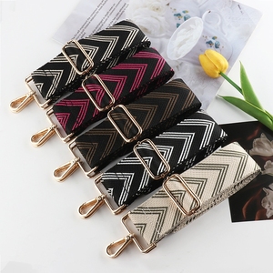 New Maze Designer 50mm Jacquard <strong>Webbing</strong> Guitar Purse Strap Crossbody Backpack Shoulder Belt for Women Messenger Bag - Product Image 6