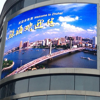 Pantalla LED de exterior SMD. P10 Instalación fácil Pantallas LED Publicidad comercial Bill Boarding P10 Module