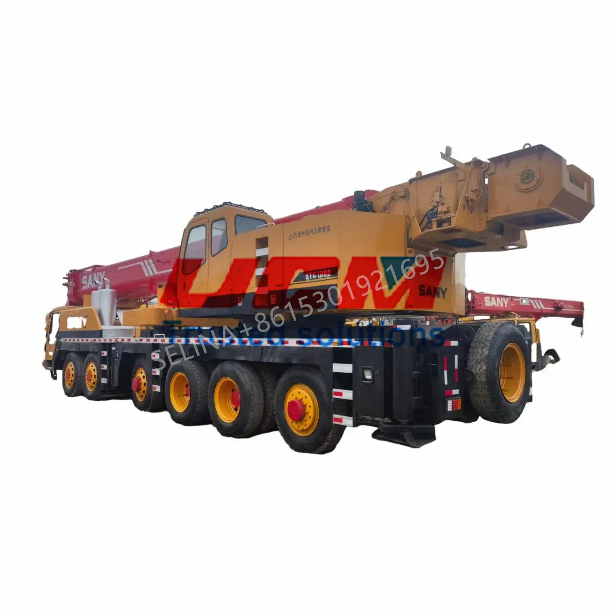Cần cẩu xe tải đã qua sử dụng san-y stc1000 25 tấn 50 tấn 70ton 100ton dự án nâng lớn cần cẩu di động cần cẩu xe tải gắn