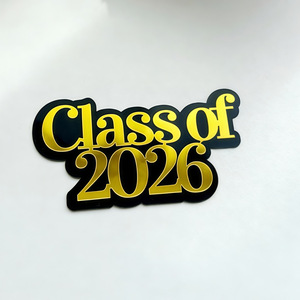 Decorazione per <span class=keywords><strong>Torta</strong></span> Stile 2026 per la Stagione di Laurea, Doppio Strato, per Uomini e Donne, Dottori, Decorazione in Acrilico per <span class=keywords><strong>Torta</strong></span> di Laurea - Product Image 2
