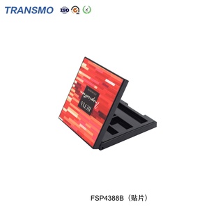 Palette de fards à paupières 4 couleurs, conteneur carré en plastique pour maquillage, palette de blush personnalisable - Product Image 4