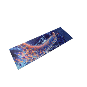 Tapis de Pilates et de Yoga de Haute Qualité, 3 mm d'épaisseur, en Microfibre Suédée, Lavable en Machine, Impression Numérique, Accessoire Sportif Tendance - Product Image 2