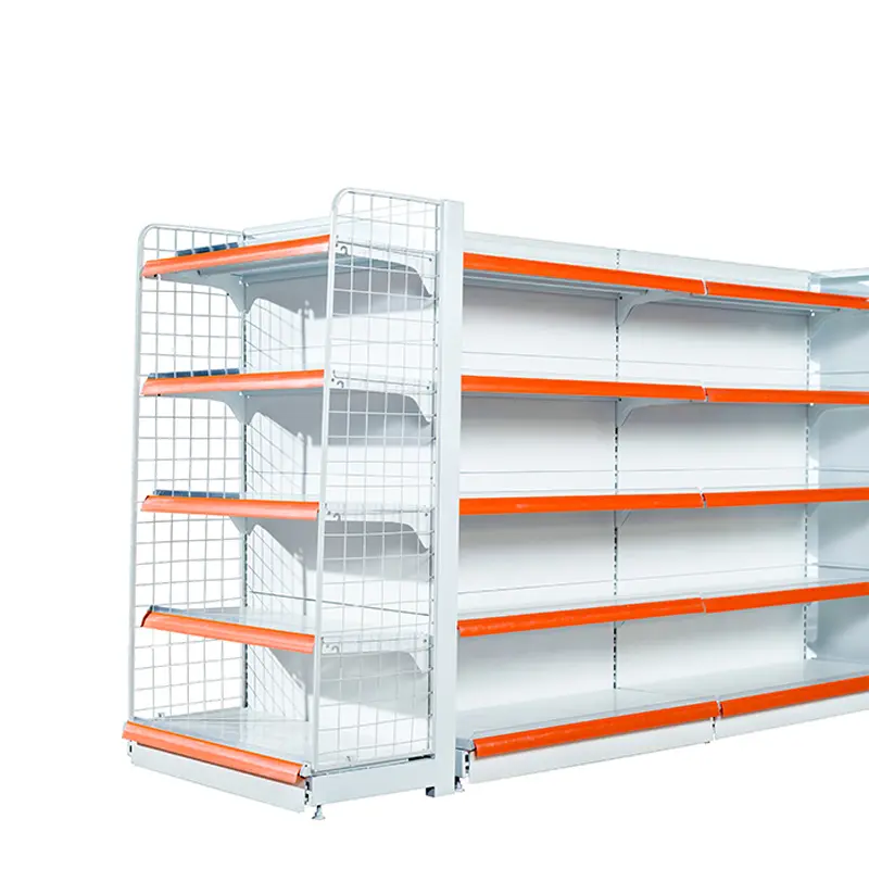 高品質和風スーパーマーケット棚片面コンビニエンスストアスナックディスプレイ棚店棚