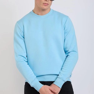 Pull-over unisexe à col rond, coupe ample, basiques, 100% coton, grandes tailles, sweat-shirts brodés personnalisés pour l'hiver - Product Image 2