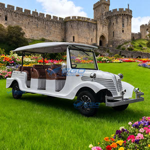 Voiture classique vintage électrique de haute qualité Voiture de tourisme Style scénique Bus touristique électrique et chariot touristique - Product Image 3