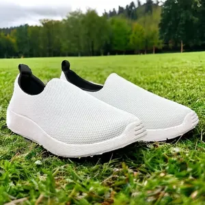 Chaussures décontractées légères à enfiler pour hommes Bresa 070 avec empeigne en mesh, semelle intermédiaire en EVA et semelle extérieure en caoutchouc, style rétro, bout rond - Product Image 4