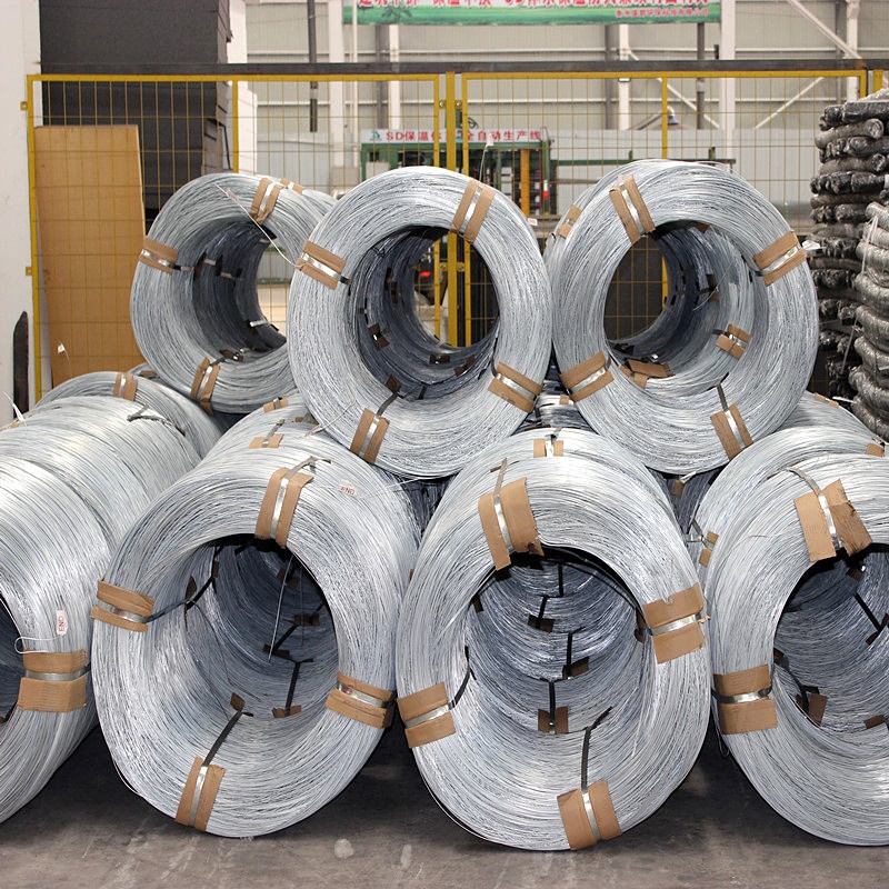 Galvanized Steel Electro Galvanized Wire Iron Binding Galvanized Wire BWG12