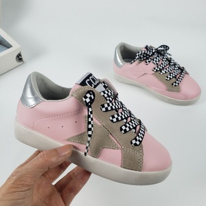 NUOVE Scarpe Autunnali per Bambini con Paillettes, Moda Stella Dorata, Scarpe in Pelle Effetto Vissuto - Product Image 2
