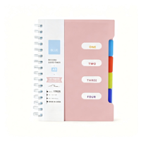 Agenda Anual de Negocios Personalizada 2026 A6 para Chicas, Impresión de Alta Calidad Bajo Demanda, Nuevo Set de Regalo con Cubierta de PP